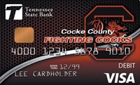 "CCHS" Spirit Card.